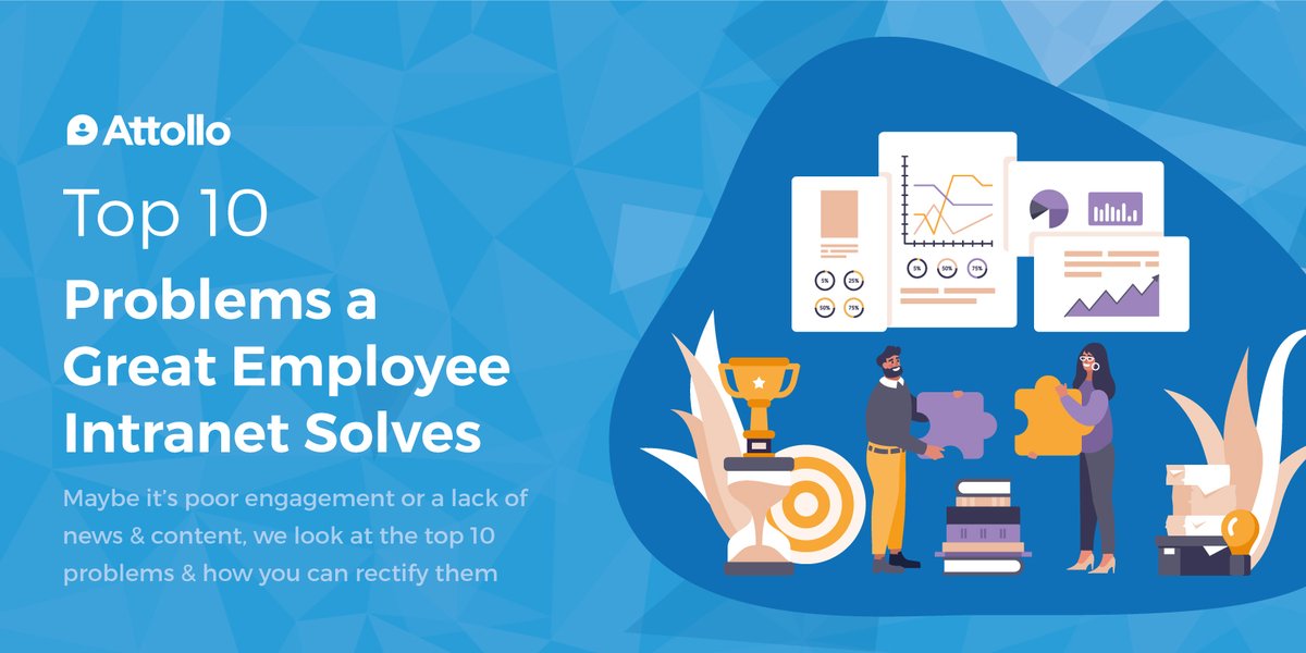 thisisattollo's tweet photo. Do your staff spend more time searching for internal documents than doing their actual jobs? If this rings a few (alarm) bells with you, itβs time to invest in a modern employee intranet -https://t.co/zq3RlDG5Zv
#Attollo #Intranet #AttolloIntranet #DigitalWorkplace https://t.co/vydkmesDNt