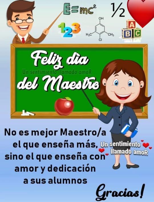Felicidades a todos los maestros. A los de vocación y a los que no.
#FelizDiadelMaestro #MaestroRD
#Maestro