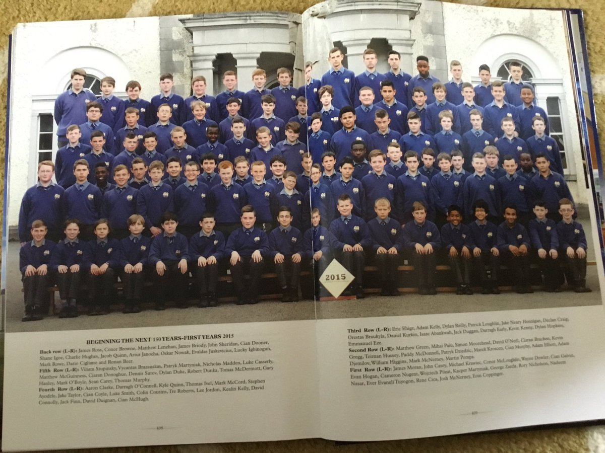 StMels's tweet photo. Time flies. Most of the 1st year class of 2015 have become the famous Leaving Cert class of 2020. A quick 6 years with many great memories. https://t.co/YTgF6f1LiF