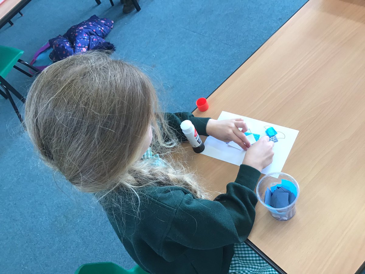 WrensMPS's tweet photo. We are also collaging blue whales as we are studying the story, ‘The Storm Whale’ in English this week. https://t.co/IEbmLFJgf5