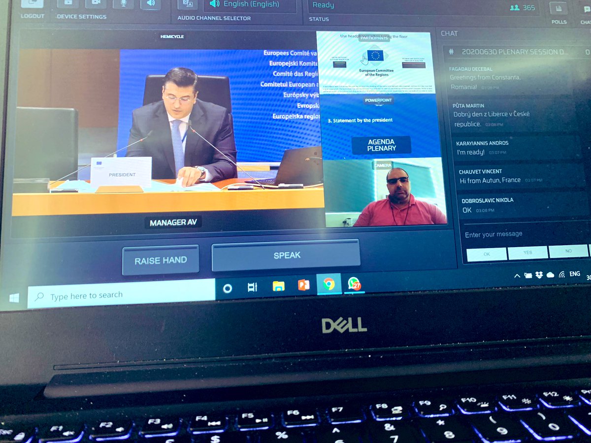 mario fava MLT (@favamario) on Twitter photo #CoRplenary session meeting 30 June -2July 2020. Discussing ;
#CoRPlenary
#EUGreenDeal
#MMF
#COVID19
#genderequality
#EUBudget
#demography
#NextGenerationEU
PES Group in the European Committee of the Regions <a href="/ThierryBreton/">Thierry Breton</a> Dubravka Suica Janez Lenarcic <a href="/JHahnEU/">Johannes Hahn</a> #CoRplenary session meeting 30 June -2July 2020. Discussing ;
#CoRPlenary
#EUGreenDeal
#MMF
#COVID19
#genderequality
#EUBudget
#demography
#NextGenerationEU
PES Group in the European Committee of the Regions <a href="/ThierryBreton/">Thierry Breton</a> Dubravka Suica Janez Lenarcic <a href="/JHahnEU/">Johannes Hahn</a>