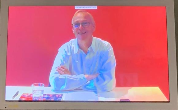 rtlgroup's tweet photo. RTL Group’s first Virtual AGM just started with Chairman Martin Taylor opening the meeting from London – the Executive Committee joins from #RTLCity in Luxembourg. https://t.co/AWpDxDMw26