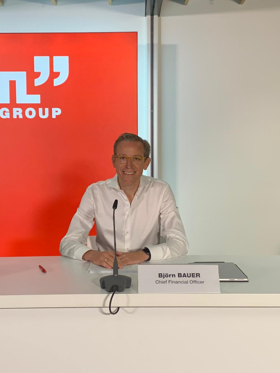 rtlgroup's tweet photo. RTL Group’s first Virtual AGM just started with Chairman Martin Taylor opening the meeting from London – the Executive Committee joins from #RTLCity in Luxembourg. https://t.co/AWpDxDMw26