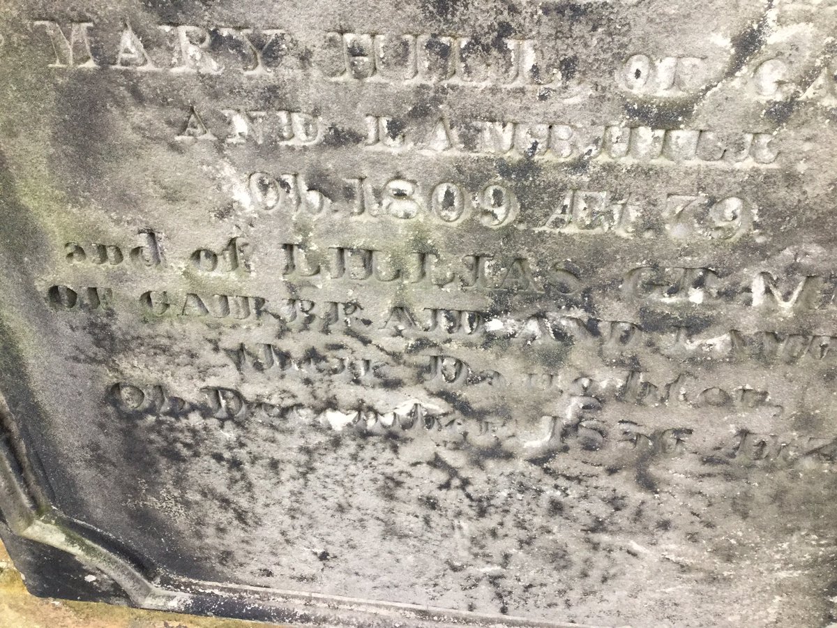 Mary Hill (1730-1809) gave her name to Maryhill. She owned the Gairbraid Estate - there is still a Gairbraid Avenue at the end of which  @maryhill_halls now stands. She’s buried with her husband’s family, the Grahams, in Glasgow Cathedral grounds.  #WomenMakeHistory  @womenslibrary