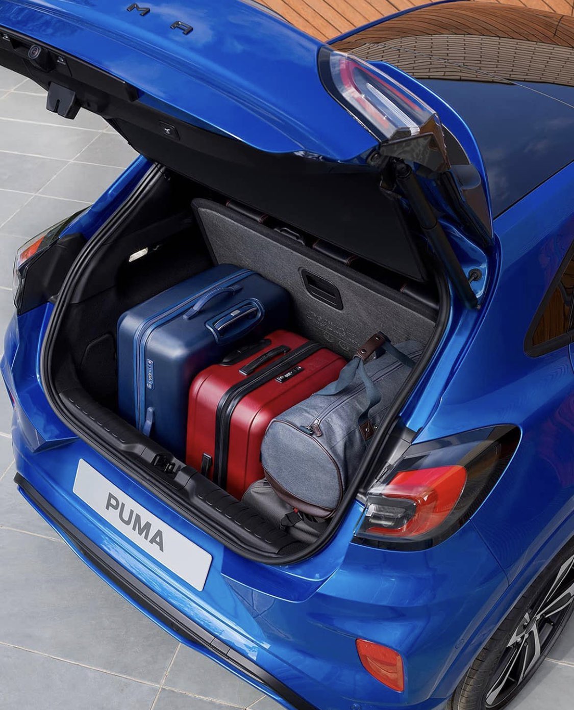 Ford Focus 3 Estate Trunk Space
