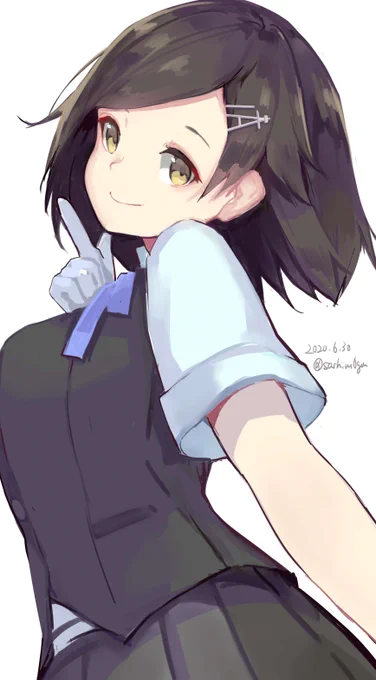 黒潮ちゃん
#艦これ版深夜の真剣お絵描き60分一本勝負
#艦これ版真剣お絵描き60分一本勝負_20200630 