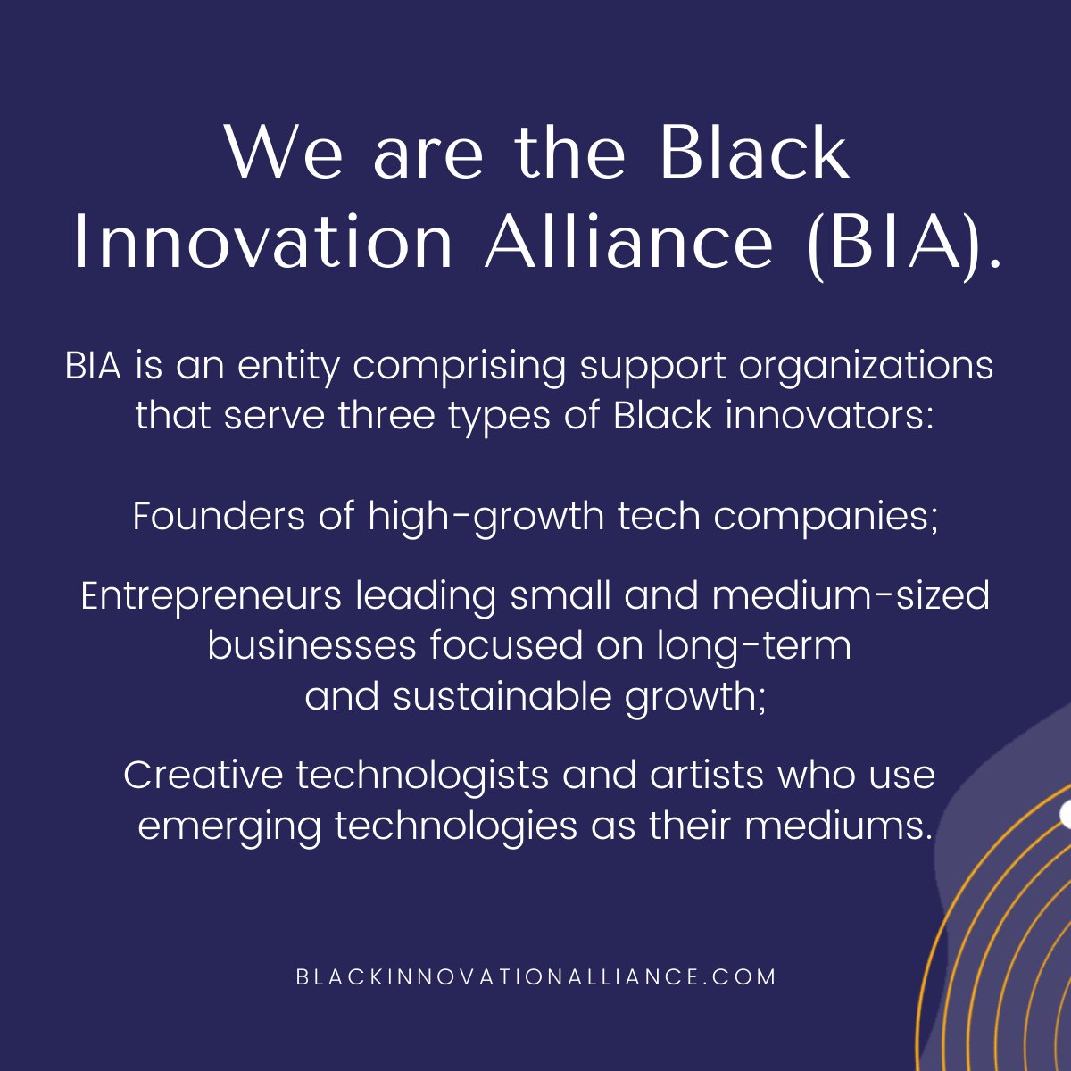 Black Innovation Alliance tweet media