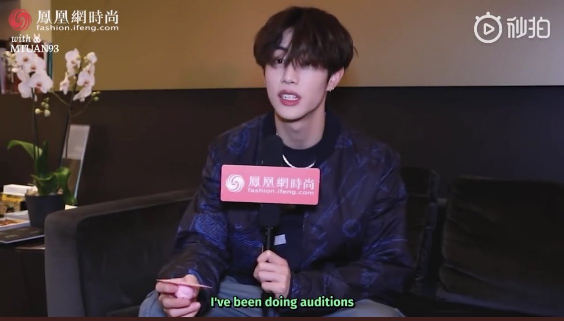 Mark’s been saying he wants to try acting for ages he even auditioned for it but he never got any opportunity cause this stupid company doesn’t give him any opportunity. Instead make him do MAT where he almost got seriously injured last time