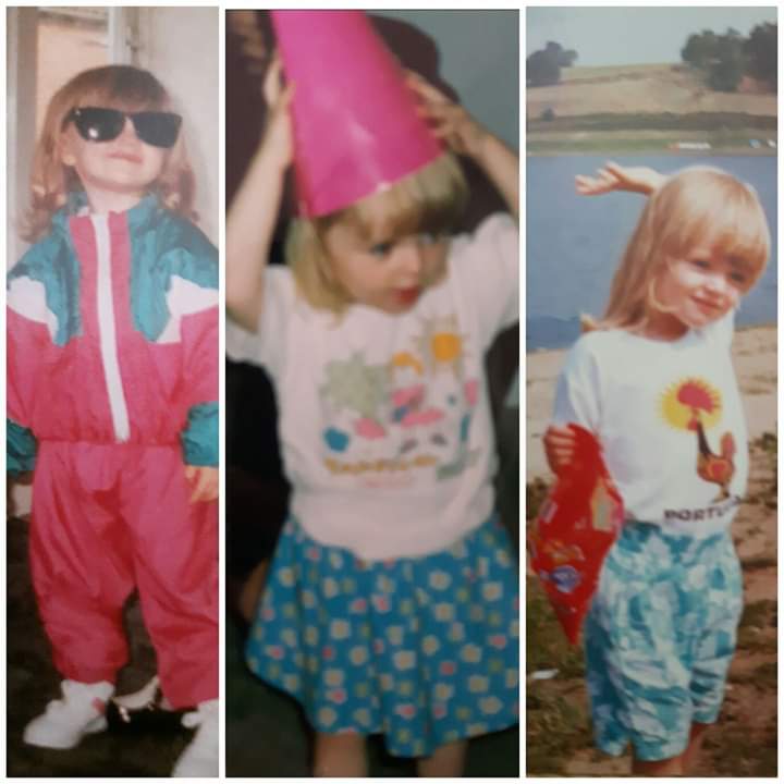 stacitayler's tweet image. Me as a kid! Wish was this carefree now 🙄
#80sbaby
 the #shellsuits used to go up in flames pretty quick if I remeber right. 😂🔥 #needonebackinmylife