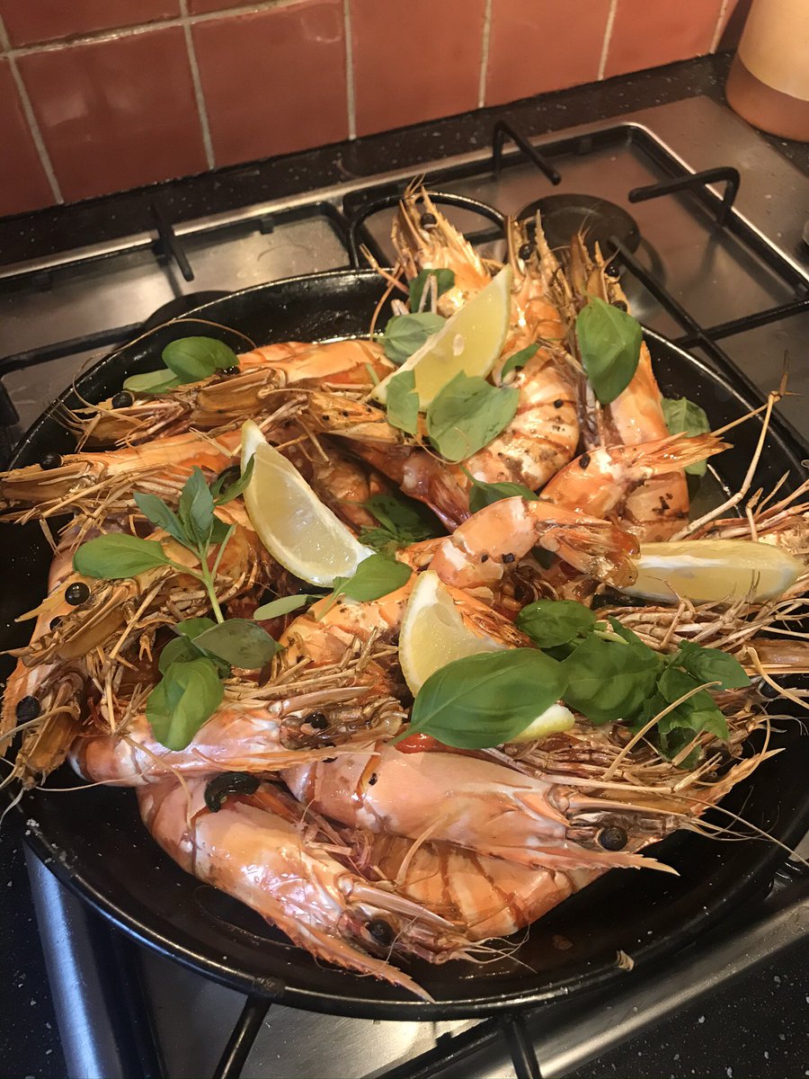 A lovely supper last night 🍤<a href="/davidwitts16/">david witts pershore</a> <a href="/pershoreseafood/">Pershore Seafoods</a>
