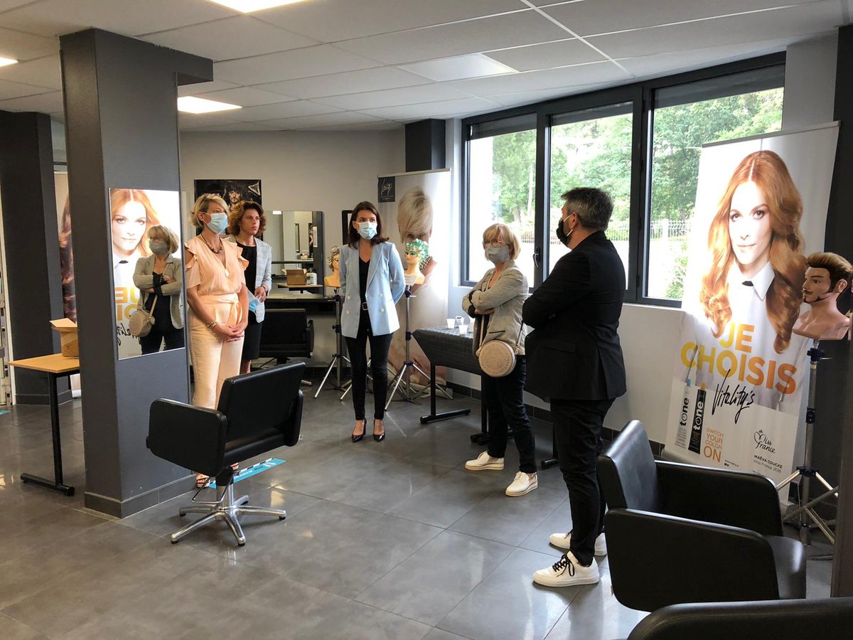 Christelle Morancais On Twitter Au Cfa De La Coiffure Du Mans Pour Echanger Sur La Continuite Pedagogique Durant Le Confinement Et Pendant La Phase De Deconfinement Avec Les Apprentis De 1ere Annee