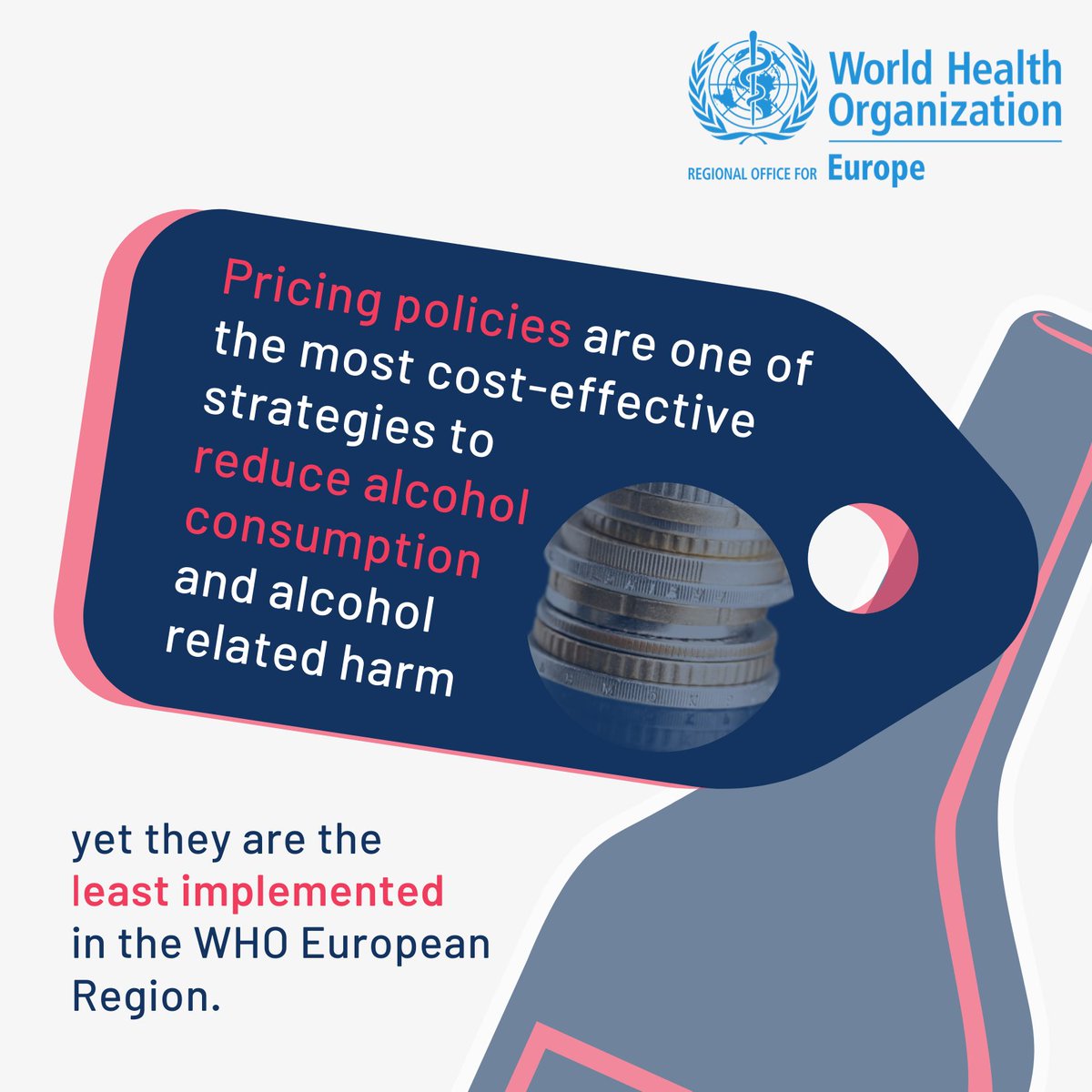 Pricing policies are one of the most cost-effective strategies to reduce  #alcohol consumption and alcohol related harm, yet they are the least implemented in the WHO European region.