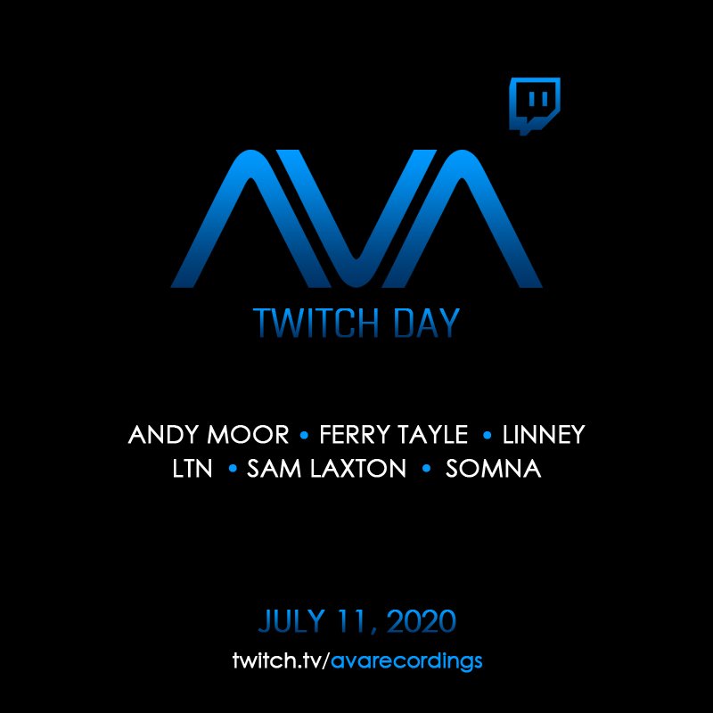 Sam Laxton (@samlaxtondj) on Twitter photo Excited to join the next AVA Twitch Day on July 11th! Check out that lineup 😍
I've been getting a lot of messages about streams, and I'm finally able to get in the booth again at Pure Decibel in Bangkok, so here we go! 🎶
<a href="/AVARecordings/">AVA Recordings</a> Excited to join the next AVA Twitch Day on July 11th! Check out that lineup 😍
I've been getting a lot of messages about streams, and I'm finally able to get in the booth again at Pure Decibel in Bangkok, so here we go! 🎶
<a href="/AVARecordings/">AVA Recordings</a>