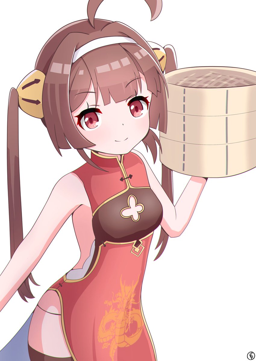 アズレン 指揮官も肉まん食べる アズールレーン 平海 すらんぷあのイラスト アズレン 指揮官も肉まん食べる アズールレーン 平海 すらんぷあのイラスト