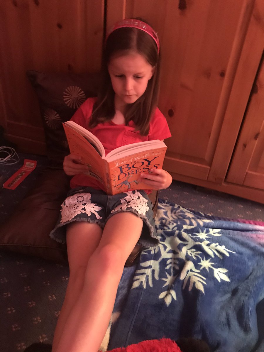 nichen84's tweet photo. Maisie from lion class has read her book Boy in the dress, for twenty minutes this morning. @scargill_school https://t.co/GKqjvMmoxw