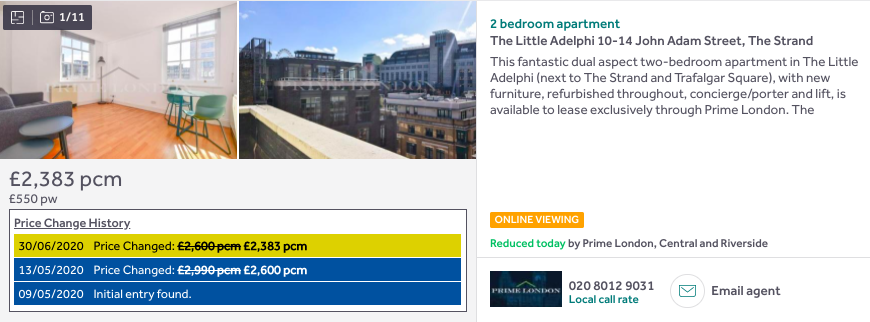 The Strand, down 20%  https://www.rightmove.co.uk/property-to-rent/property-70291143.html