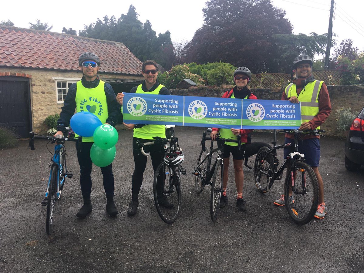 cf_care's tweet photo. ⭐️Thank you so much to everyone who took part in Challenge Day! We had an amazing response despite the weather. 

⭐️If you’re able to support and help us reach our target we’d be so grateful: https://t.co/fVvQPn31Qj

Please help us by RT, like or sharing! #Cycle4CF 🚴‍♀️ https://t.co/COkuMrsPYm