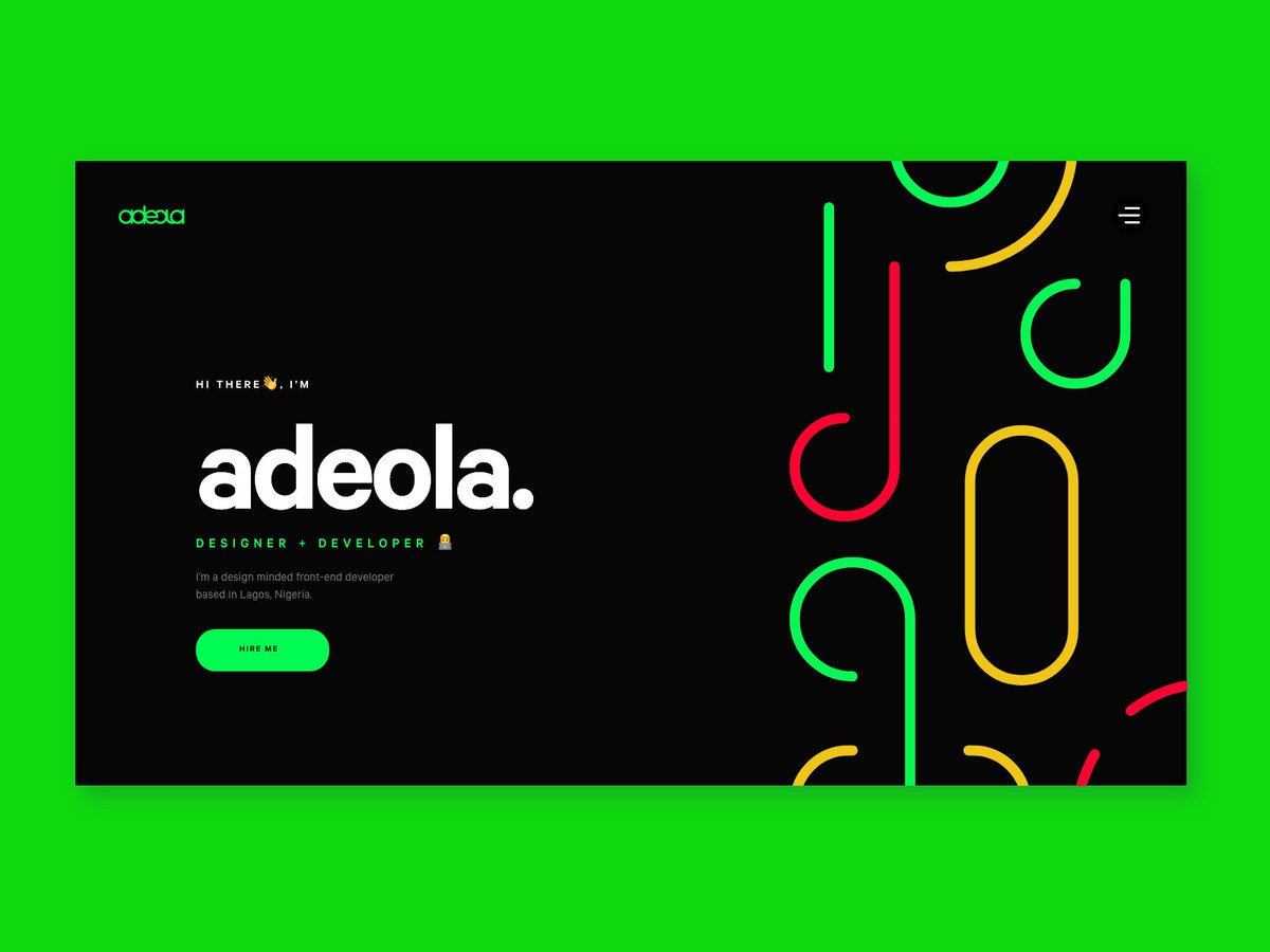 adeolajs's tweet image. I'm looking for my first gig as a junior frontend developer. I have hands-on experience coding websites and applications using modern HTML, CSS, and JavaScript and ready to learn new tech as per requirement.
adeolaadeoti.netlify.app
Kindly RT to help me get my dream job.🙏🙏