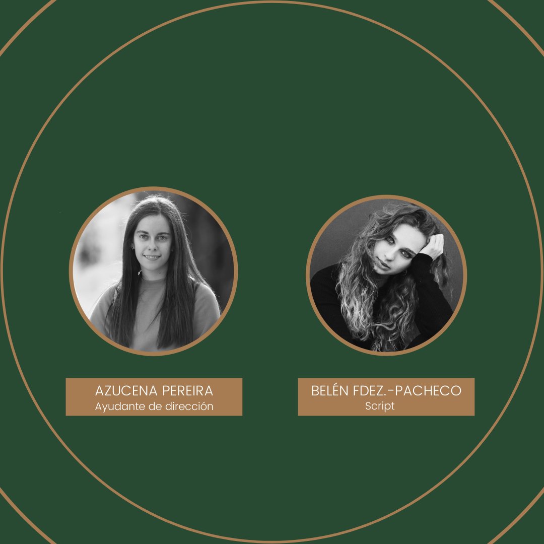 ElToca_discos's tweet photo. Hoy os traemos a dos componentes más de nuestro equipo: Azucena (@AzuPereira) y Belén (@Belbarbieri25) como Ayte. de dirección y script, respectivamente, de nuestro corto. Podéis conocerlas en nuestra página web (link en bio) #ElTocadiscos #conócenos #MeetOurTeem https://t.co/XXDYt9WAEA