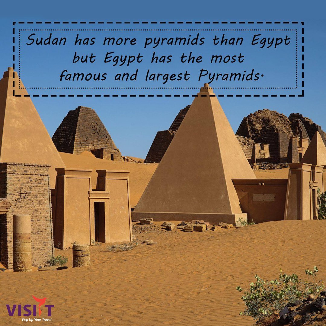 VisiitHoliday's tweet photo. Sudan...#pyramids...#visiit...#pepupyourtravel https://t.co/SlXB8sTPYt