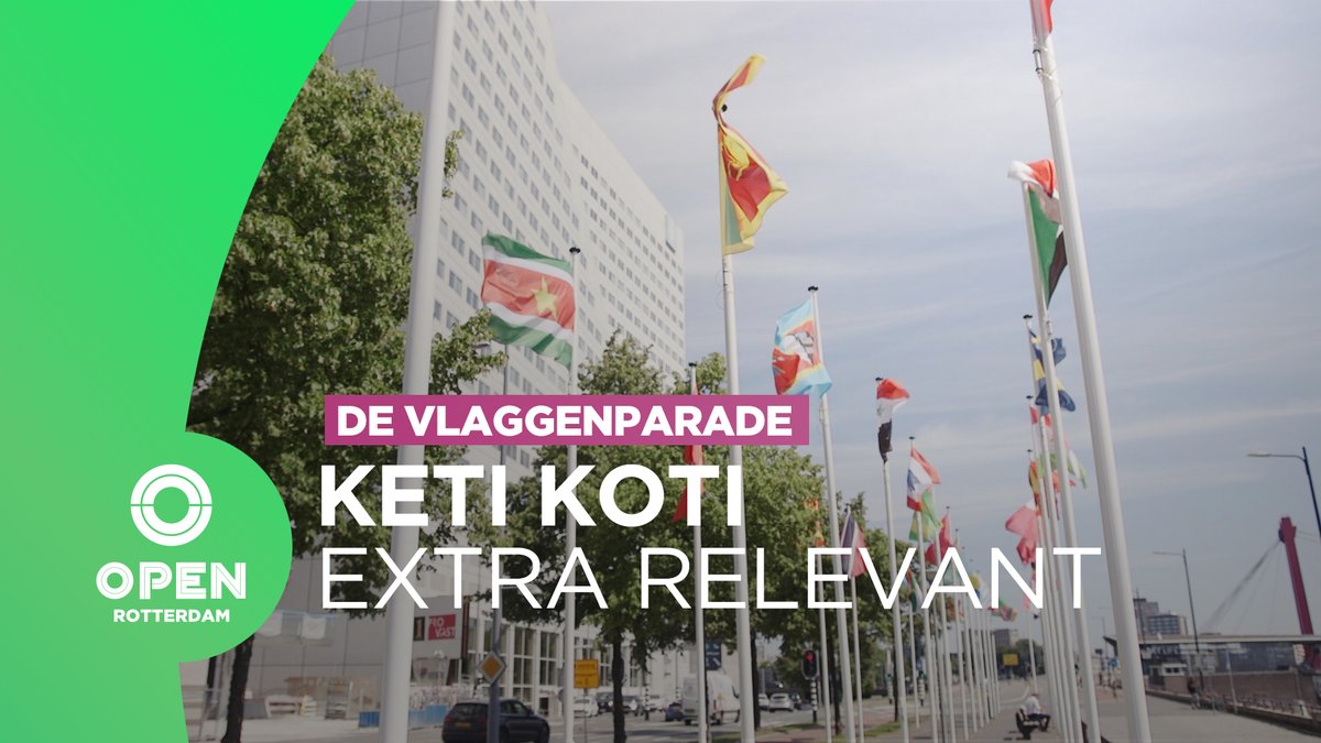Keti Koti Rotterdam wordt dit jaar door corona en de recente demonstraties anders dan anders. Artiesten Laise Sanches, Stanley Clementina en YMP doen aan de Boompjeskade een korte voordracht die de lading van de viering dekt. bit.ly/2NyVoQC <a href="/KetikotiRTM/">Keti Koti Rotterdam</a> #open010
