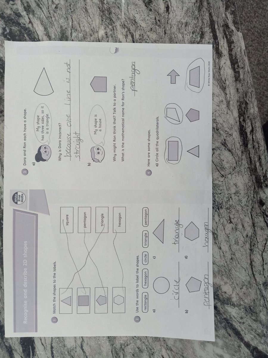 Manjujames24's tweet photo. @StAnthony3_4A Josh's  today's maths . https://t.co/WXSLkKFVkD