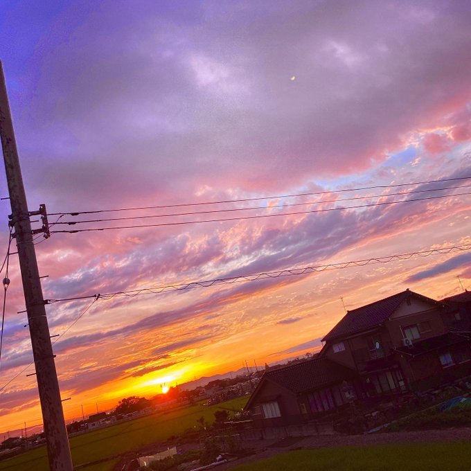 夕焼け 高画質 のtwitterイラスト検索結果 古い順