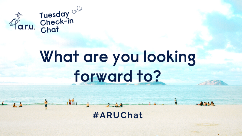 AngliaRuskin's tweet photo. Welcome to our Tuesday Check-in Chat! 

This is the first one after a break and we're excited to chat to you all again!

Today we're talking about what we've been up to and our plans as lockdown eases.

⭐️Remember to use #ARUchat!

Q1. In the replies 👇 https://t.co/MWgeSa6rvy
