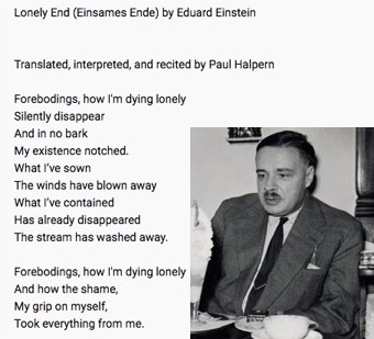 Einstein Son Schizophrenia