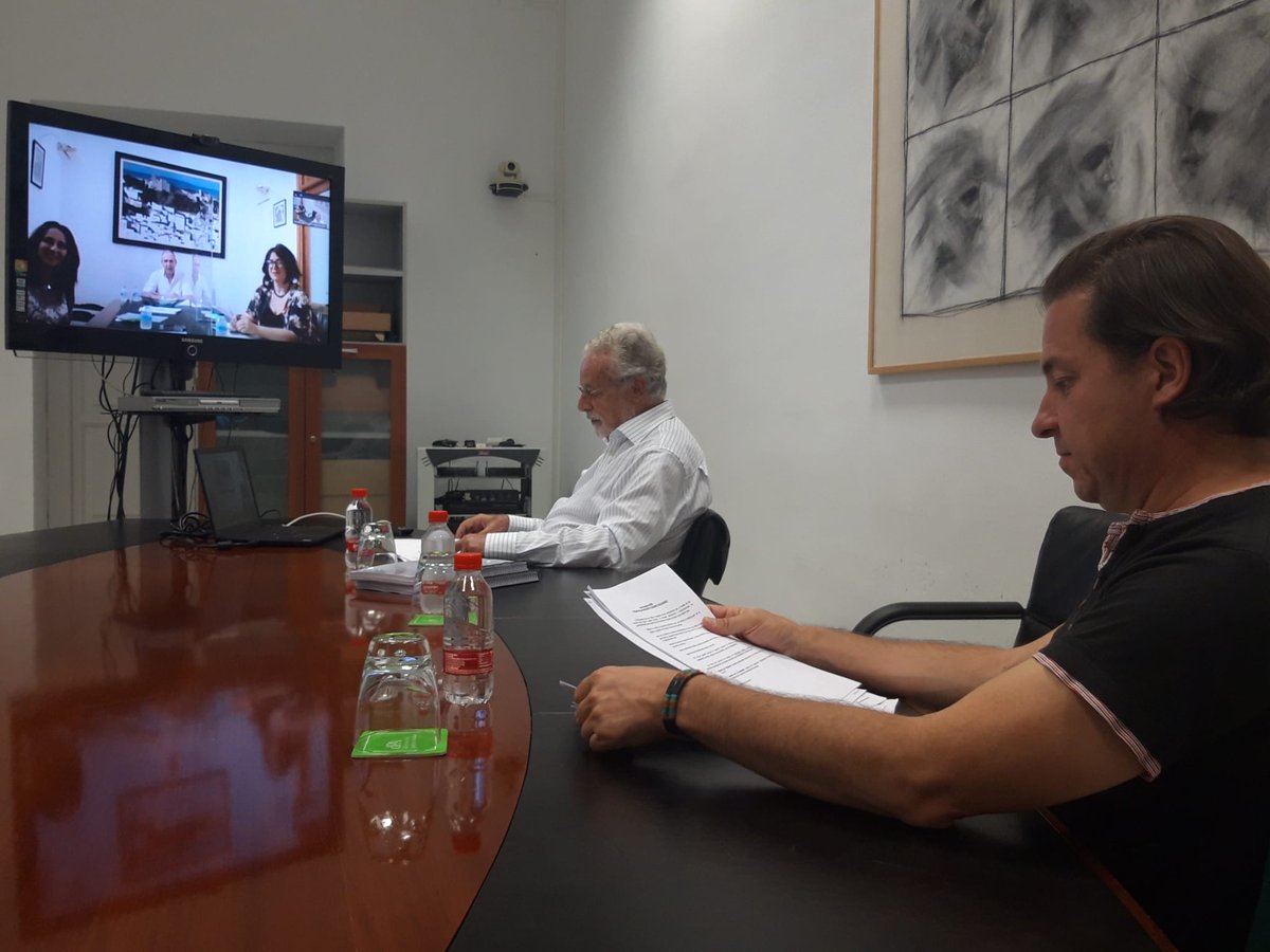 Jesús Maeztu participa en la deliberación del jurado de los #PremiosBlasInfante #CasaresSolidario #Casares para proyectos de cooperación internacional y este año de iniciativas de ayudas ante el #COVID19  casares.es/blas-infante/p…