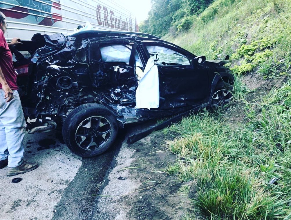 Fallowfield_VFC's tweet photo. Multi-Vehicle Accident yesterday evening for Rescue 47 on Interstate 70 West Bound. Also assisting on scene: (Station 38, 5400, 920, PSP) https://t.co/dd1kKWEfGI