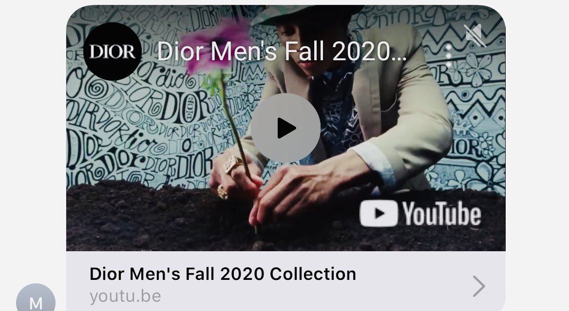 Edlyle's tweet photo. Go Taylor! Go Jockstrap! Dior use Jockstrap track to launch men’s 2020 collection 🙏🏻💙 https://t.co/4YT8PCLYM7