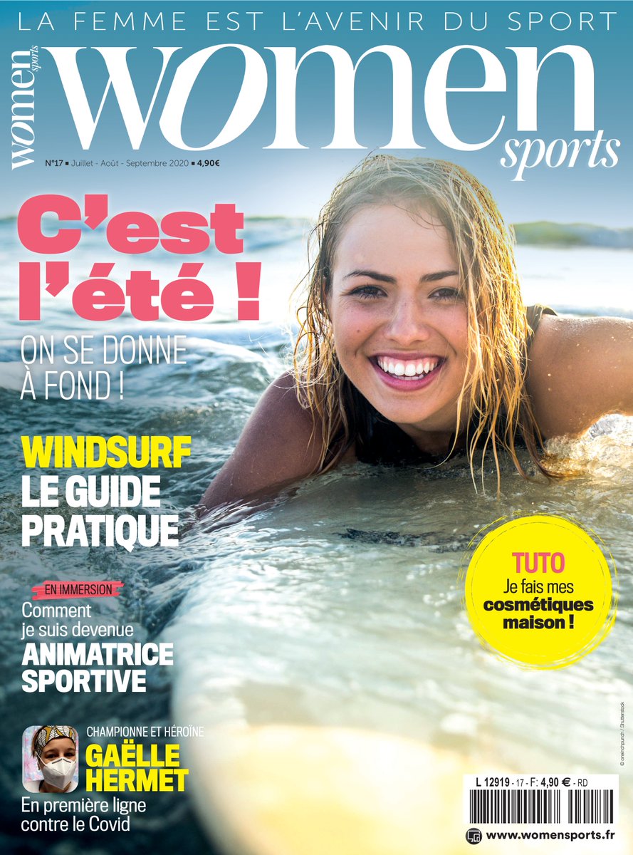 WomenSports_fr's tweet photo. .@GaelleHermet, @Aure_Muller, @valeriane_ayayi, @annedubndidu, @Eloclouvel, @GabriellaPks, @gros_mathilde, @AngelinaFavario, #DelphineJariel, #VivreHealthy…🤩 toutes ces sportives inspirantes sont dans le nouveau magazine #WOMENSPORTS (n.17) actuellement dispo sur le site. #WS17 https://t.co/ZxOlSM6cBY