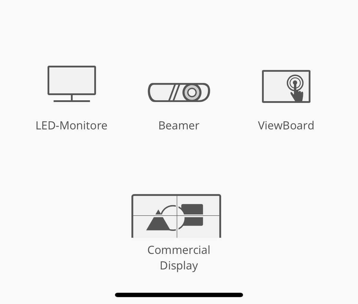 Mal einfach skizziert, unsere #Produkte: #beamer #led #monitor #myviewboard #commercial #display #viewsonic