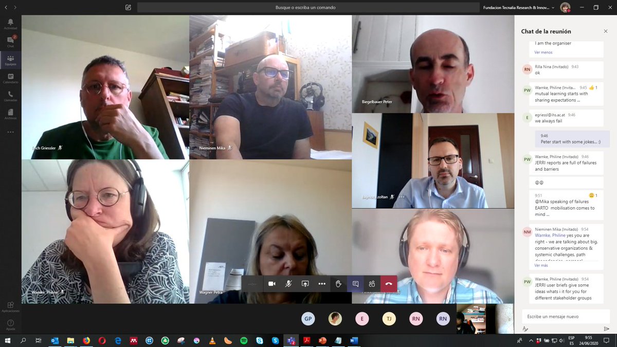 faraondemetal's tweet photo. During last days I´ve spent several hours at #NewHoRRIzon #CoChange and #TetRRIs #virtualmeetings.
#COVID19 has made possible to avoid travels thanks to #digitalplatforms but it´s also promoting a new way of working in #EU #research with their associated trade-offs.
#RRI https://t.co/JJKk3xOf0r
