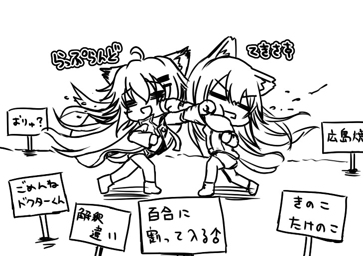 地雷原で殴りあうラップランドとテキサス。 