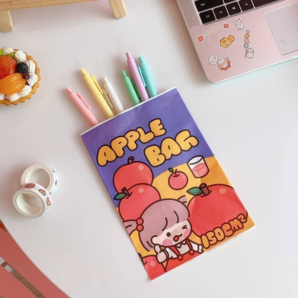 apshop14x's tweet photo. ถุงกระดาษน่าร��กๆ🛍️ [pre-order]
-ราคา 250 บาท
-ขนาด : 20.8*14.2 cm
-เซตละ 30 ใบ
-2 ลาย : แอปเปิ้ล🍎 พีช🍑
-คละลายกันได้น้า💚
#ถุงกระดาษ https://t.co/cBhtpUPRxI