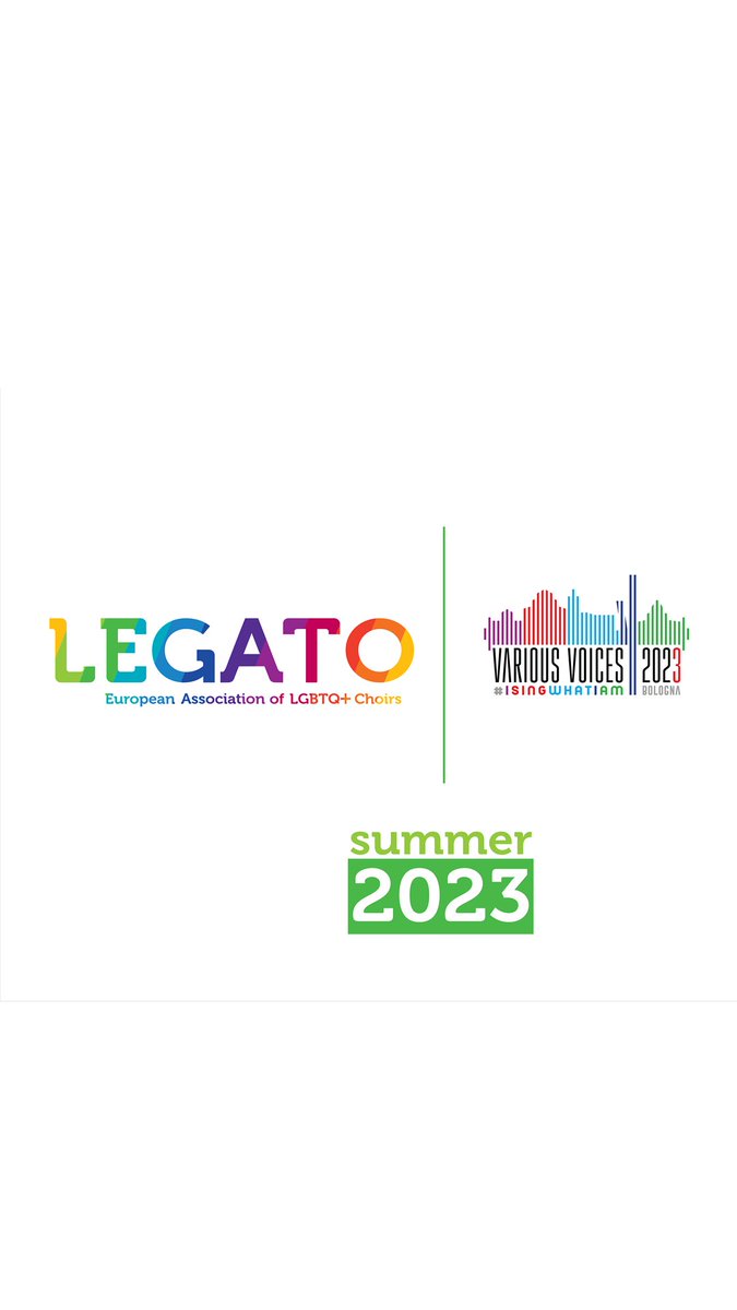Europe's LGBTQ+ premier singing festival Various Voices Bologna is moving to 2023. bit.ly/2BVQUkk