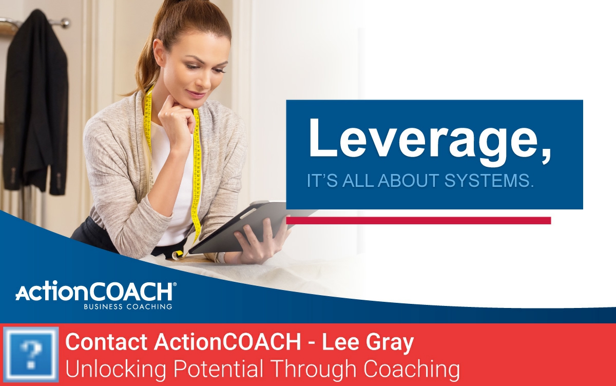 Join me for an intro to 6 Steps to a Better Business WEBINAR to learn the meaning behind S.Y.S.T.E.M. to better leverage your business at coachlee.synduit.com/WBB0001