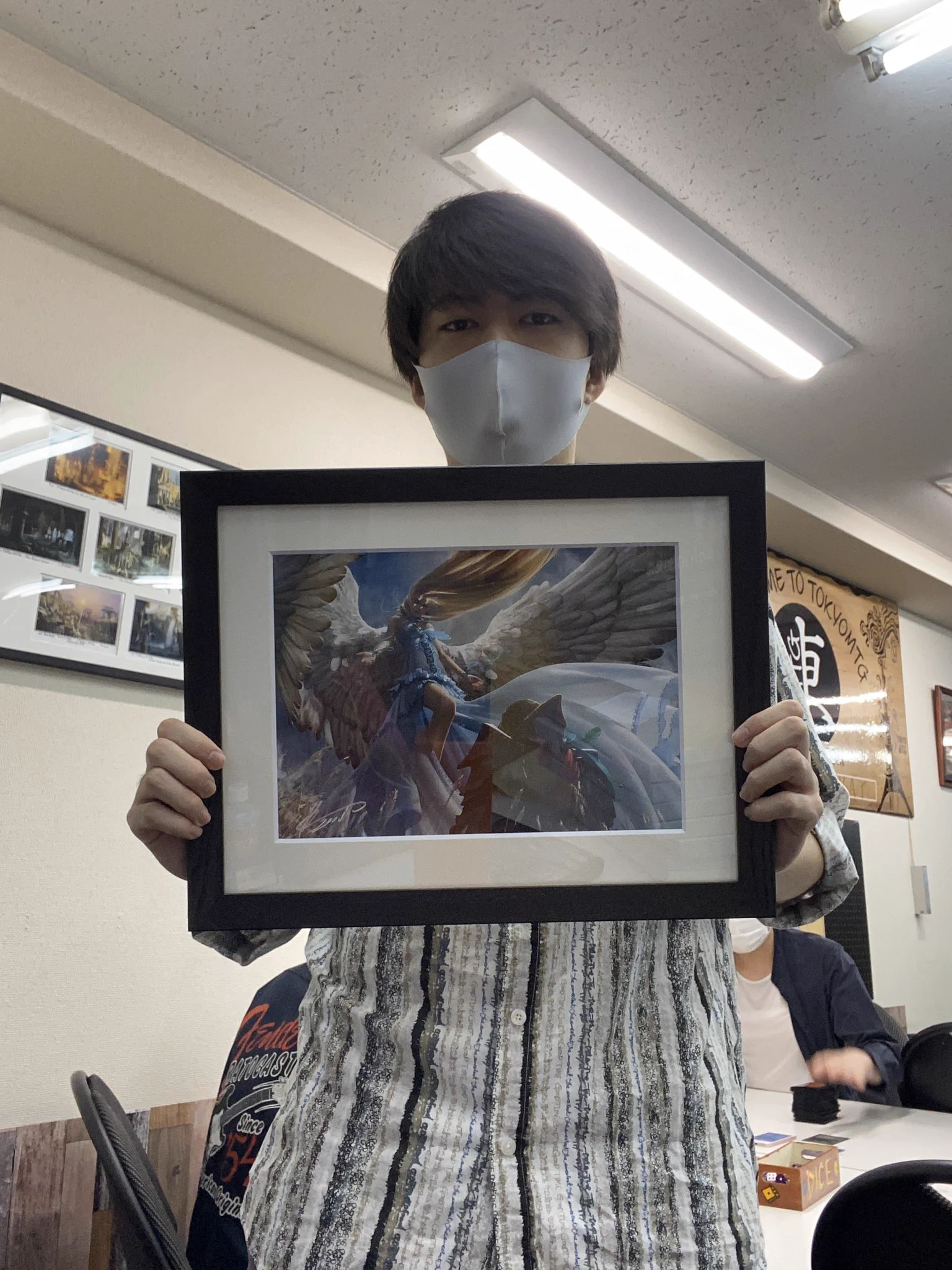 Johannes Voss 修復の天使 複製アートプリント 東京MTG - TokyoMTG.com on X: 