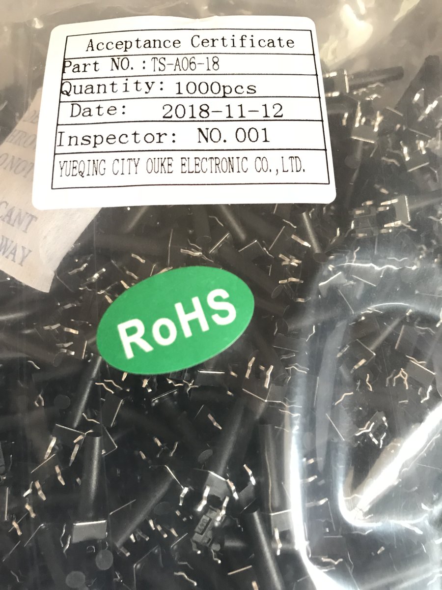 HubertCheung1's tweet image. After one month production,we finished big orders of tactile switches,buzzers and piezo,and smoothly shipped it out to ningbo port to catch latest vessel for customer.
globalouke.com/electronic-swi…

#switchtact #microswitch #ledtactswitch #tactbutton #buzzer #piezo #buzzle #bzs #beeper