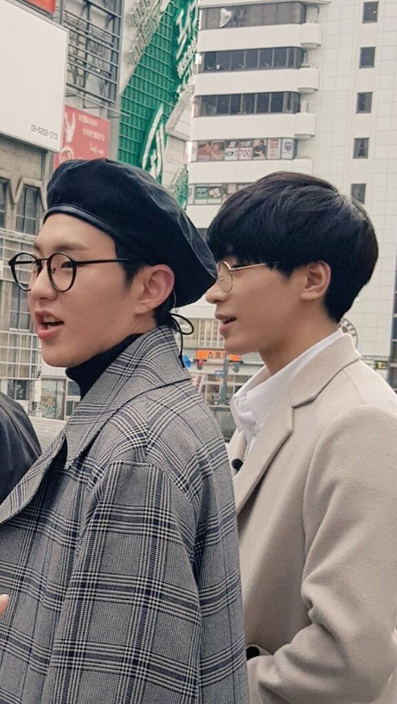 — and they actually did came back in japan! they're with the whole group but they did not forget to take pictures together  drag hoshi with u everywhere, wonu!  #soonwoo  #wonhosh