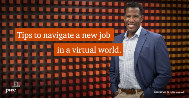 Starting a new job? Don’t miss Life at PwC’s IG story! <a href="/workwithrod/">Rod Adams</a>, US &amp; MX Recruiting &amp; Onboarding Leader, shares three #careertips to help you make a smooth transition to #workingvirtually. bit.ly/2YNGkVT