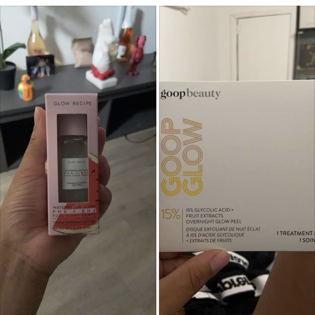 Genesismercad15's tweet photo. #SpringIntoCleanVoxBox #complimentary @Influenster @glowrecipe @BITEbeauty @goop I received these product free https://t.co/CTyq30wa9S