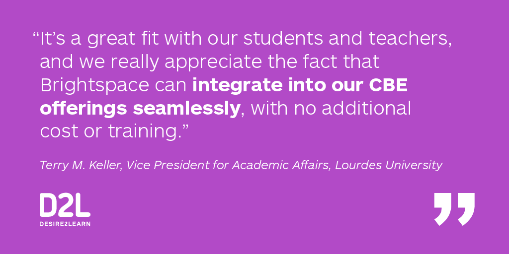 D2L's tweet photo. We're excited to be partnering with @DiscoverLourdes to help them deliver innovative #CBE programs! https://t.co/sLvX26EQB4 https://t.co/WsSvQannex