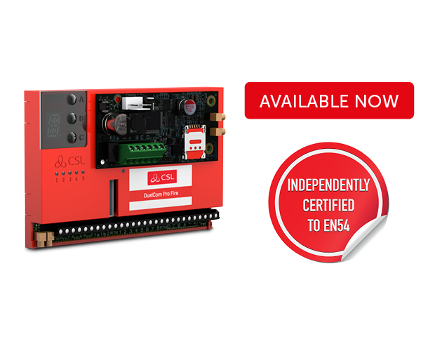 prosecurenews's tweet photo. @CSLGroupLtd have announced that their #DualCom Pro range has been extended to include two new EN54 (Fire) certified products. These variants are available to order now from your chosen ARC! #Security #Fire #Intruder #CSL https://t.co/daZLNm88fZ