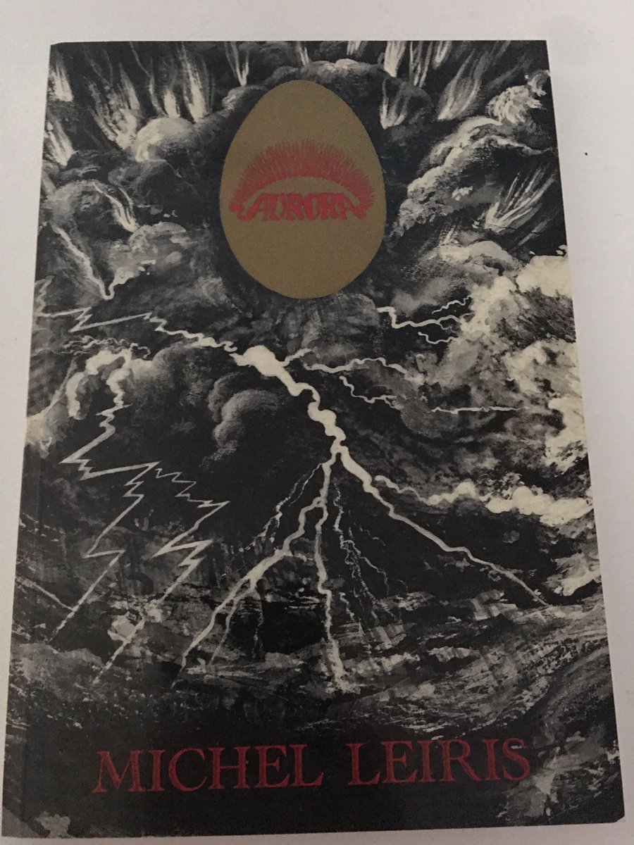 Michel Leiris’s Aurora gives the objects and events of dreams a hard edge. No soft-focus musings here. A demanding, exhilarating novel, experimental in the true sense of the word.