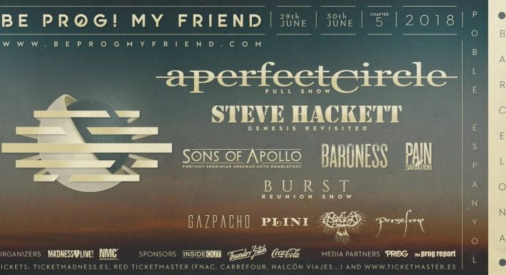 echoesanddust's tweet photo. Echoes of a Live Past | Spain welcomes back tourists in July,  but sadly #BeProgMyFriend will play no part in that. @CloudandOwl enjoyed the festival in a Progtastic 2018. https://t.co/qyrro71KYH @SonsofApollo1 @Oranssi_Pazuzu @HackettOfficial @aperfectcircle #rewind https://t.co/Sxxzd8qThi