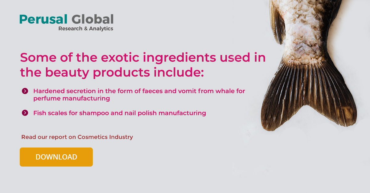 PerusalGlobal's tweet photo. Some of the exotic ingredients used in the beauty products include...
Read our complete report on Cosmetics Industry
Link: https://t.co/PEOjKZwYTG
#perusal #global #research #analytics #cosmetics #beauty #future #naturalbeauty #report #beautyindustry https://t.co/d1fPBv7YZ8