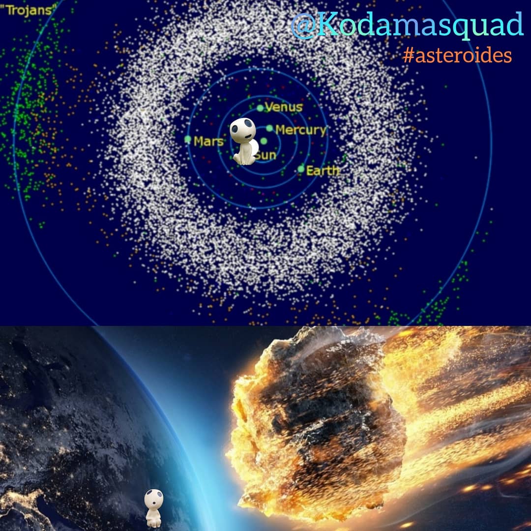 Kodamasquad's tweet photo. ¡Felíz #díamundialdelosasteroides ! ☄️
✨La mayoría de ellos se ubican en el Cinturón de Asteroides🌌
✨Llevan nombres de personajes de la mitología griega 🧜‍♀️🦄
✨ Identificado aprox 16.000 cerca de la tierra 🔭
✨ Pueden causar maremotos, lluvia ácida, invierno nuclear... 🌊⛈️ https://t.co/snBUfNmQDI